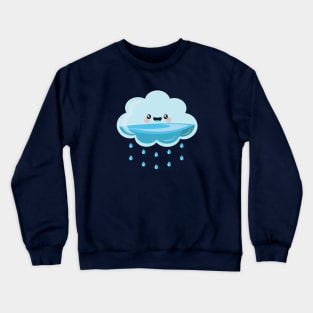 Rainy Cloud Crewneck Sweatshirt